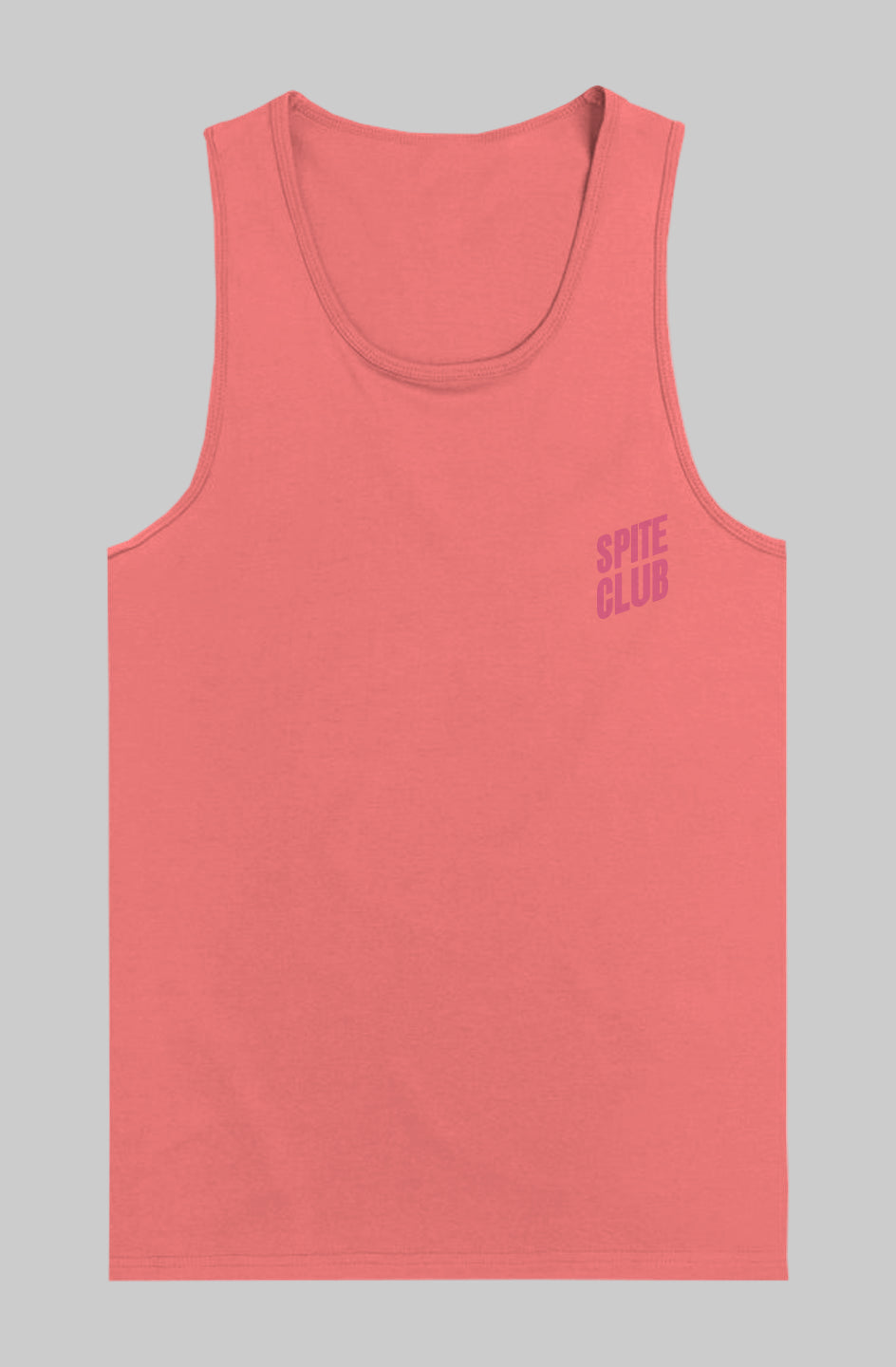 Mens Foundation Tank Top - Coral
