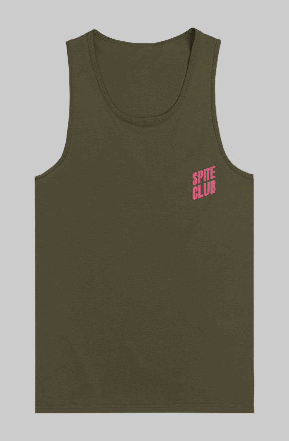 Mens Foundation Tank Top - Military Green