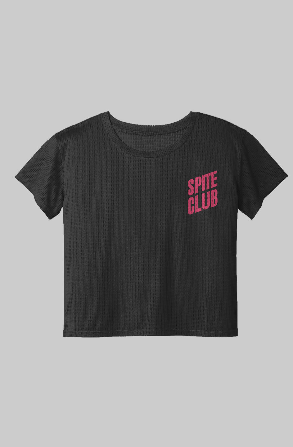 Womens Foundation Crop Tee - Black