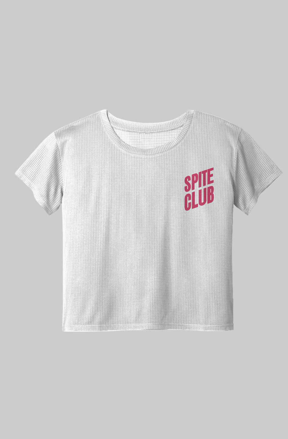 Womens Foundation Crop Tee - White