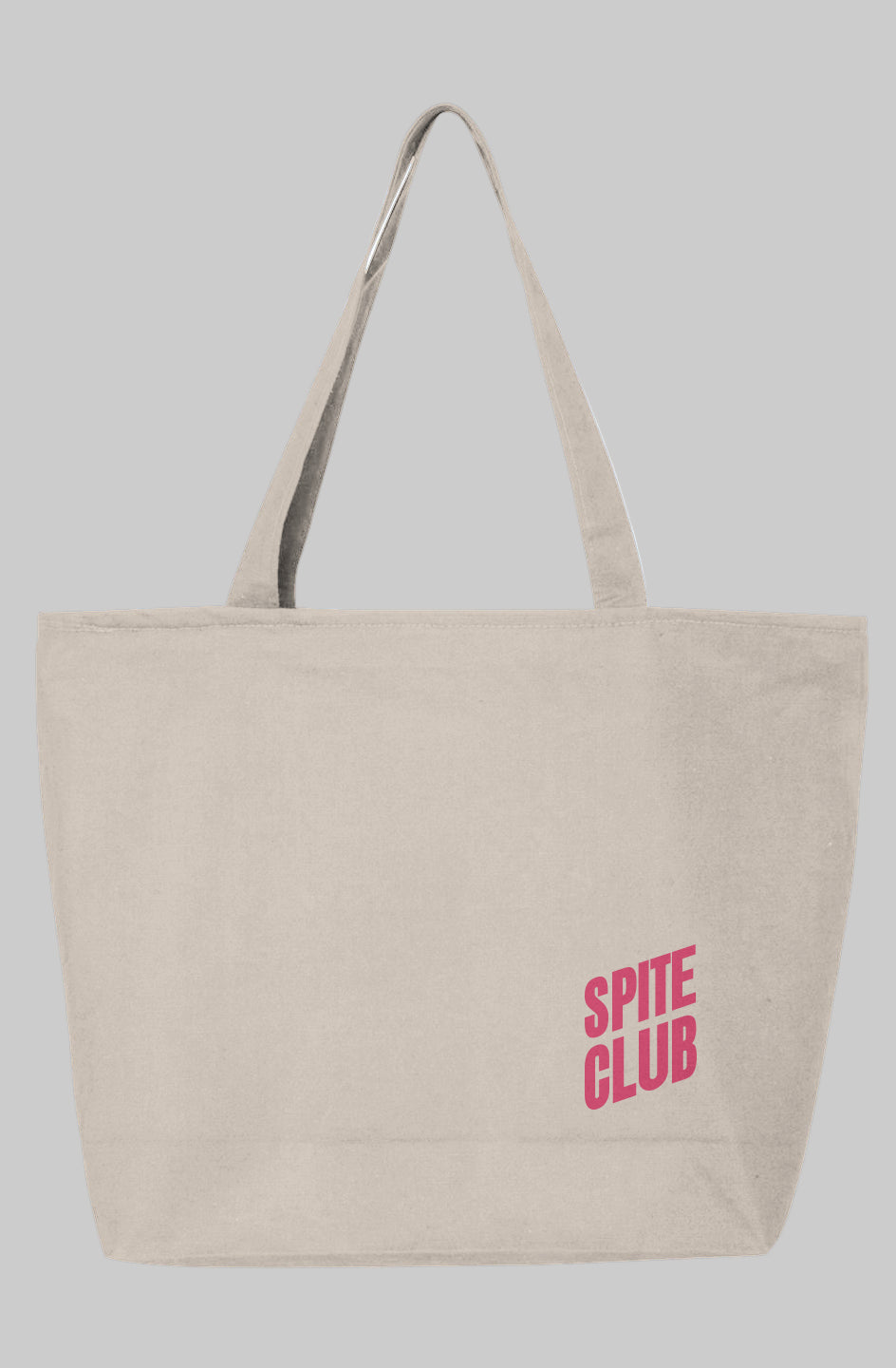 Zippered Spite Tote - Natural
